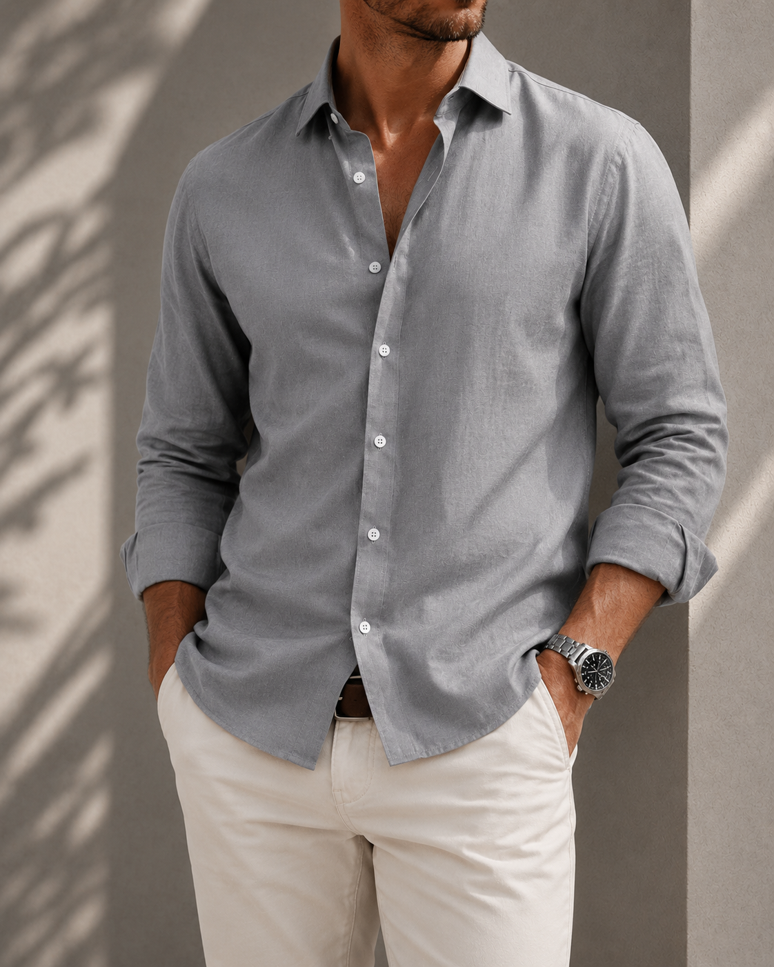 Camisa Roma™ Sin Arrugas