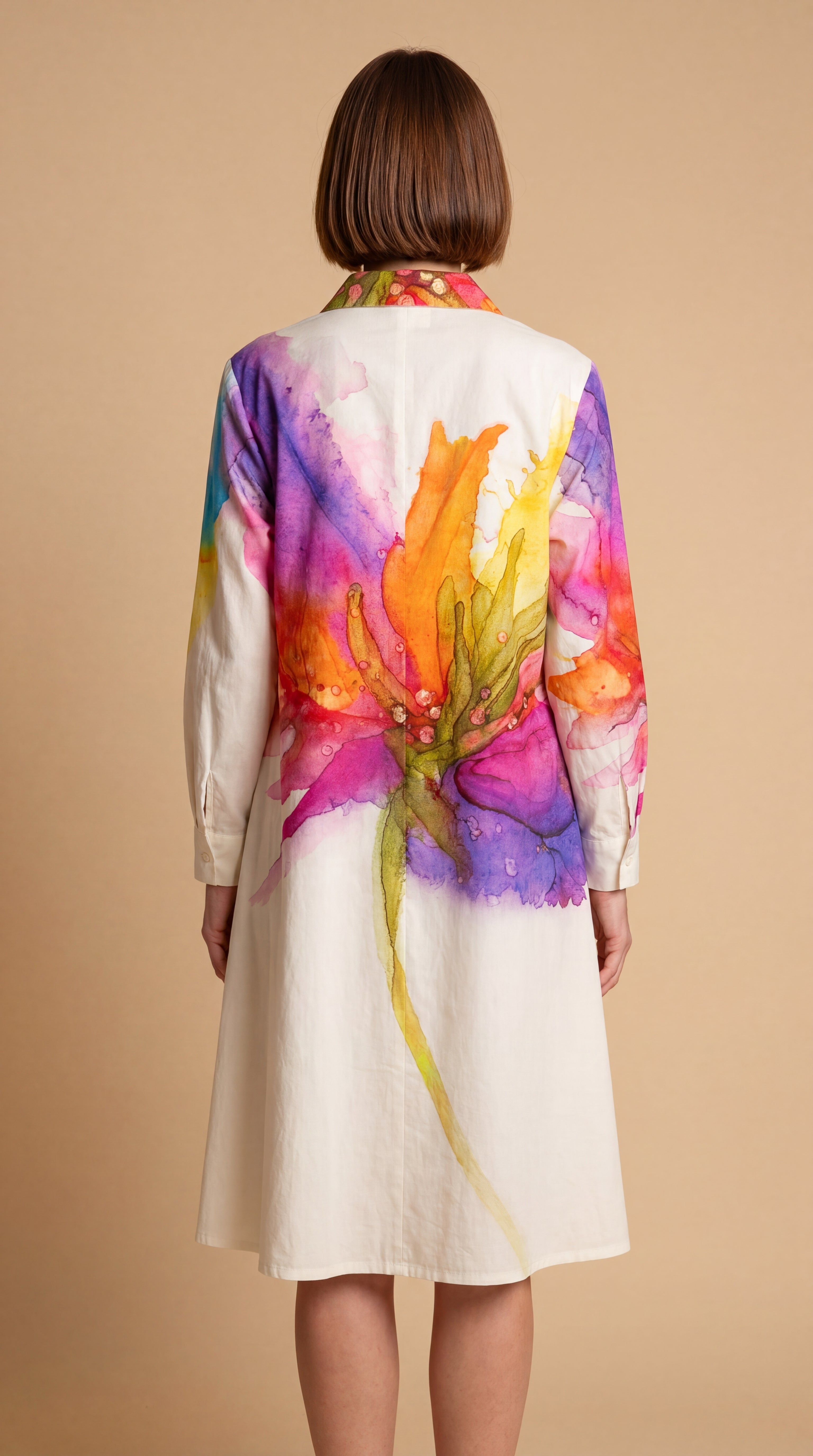 Lydia | Vestido midi cuidado y estiloso