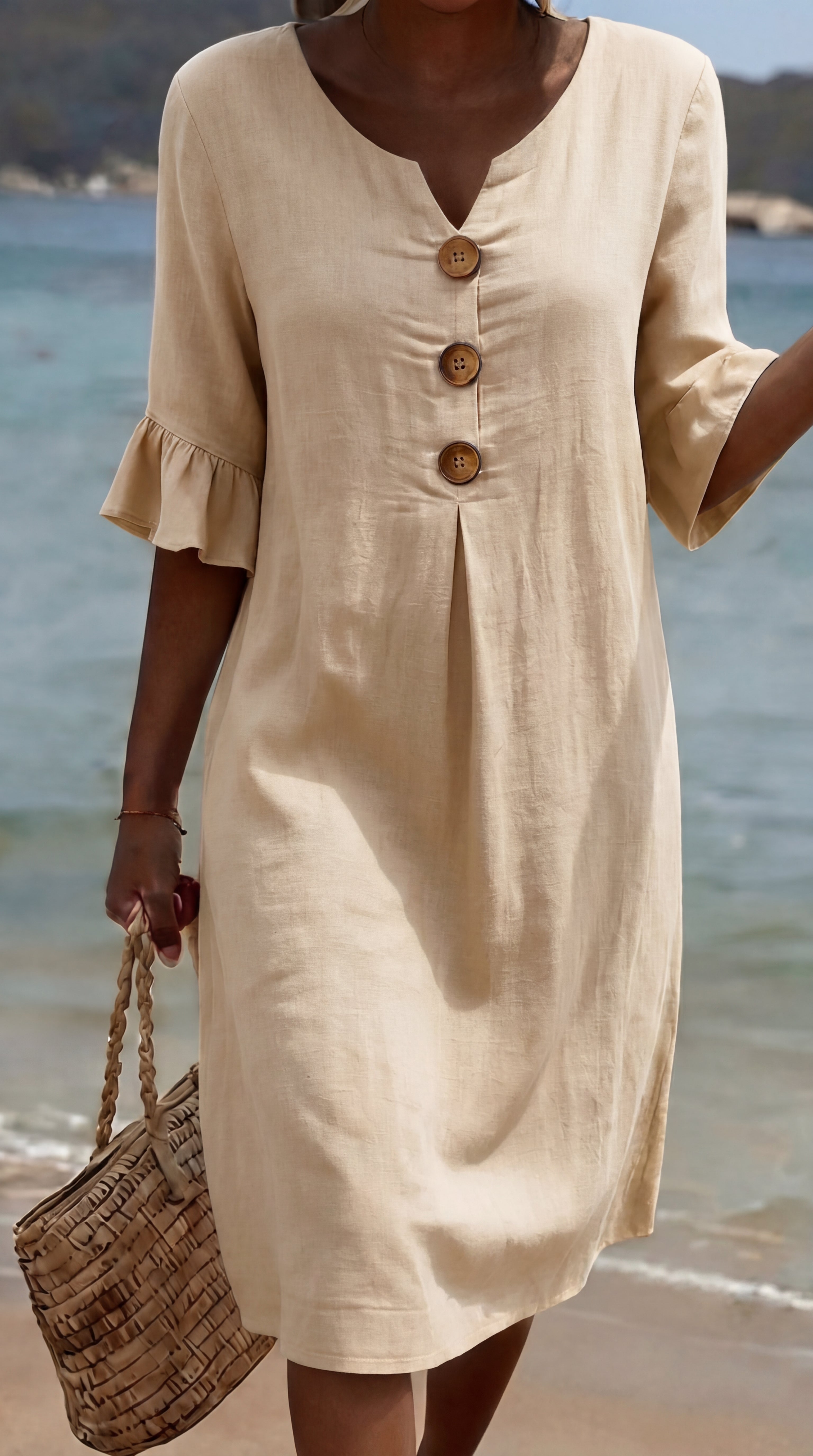 Vestido Riviera™ — Elegancia Relajada de Verano