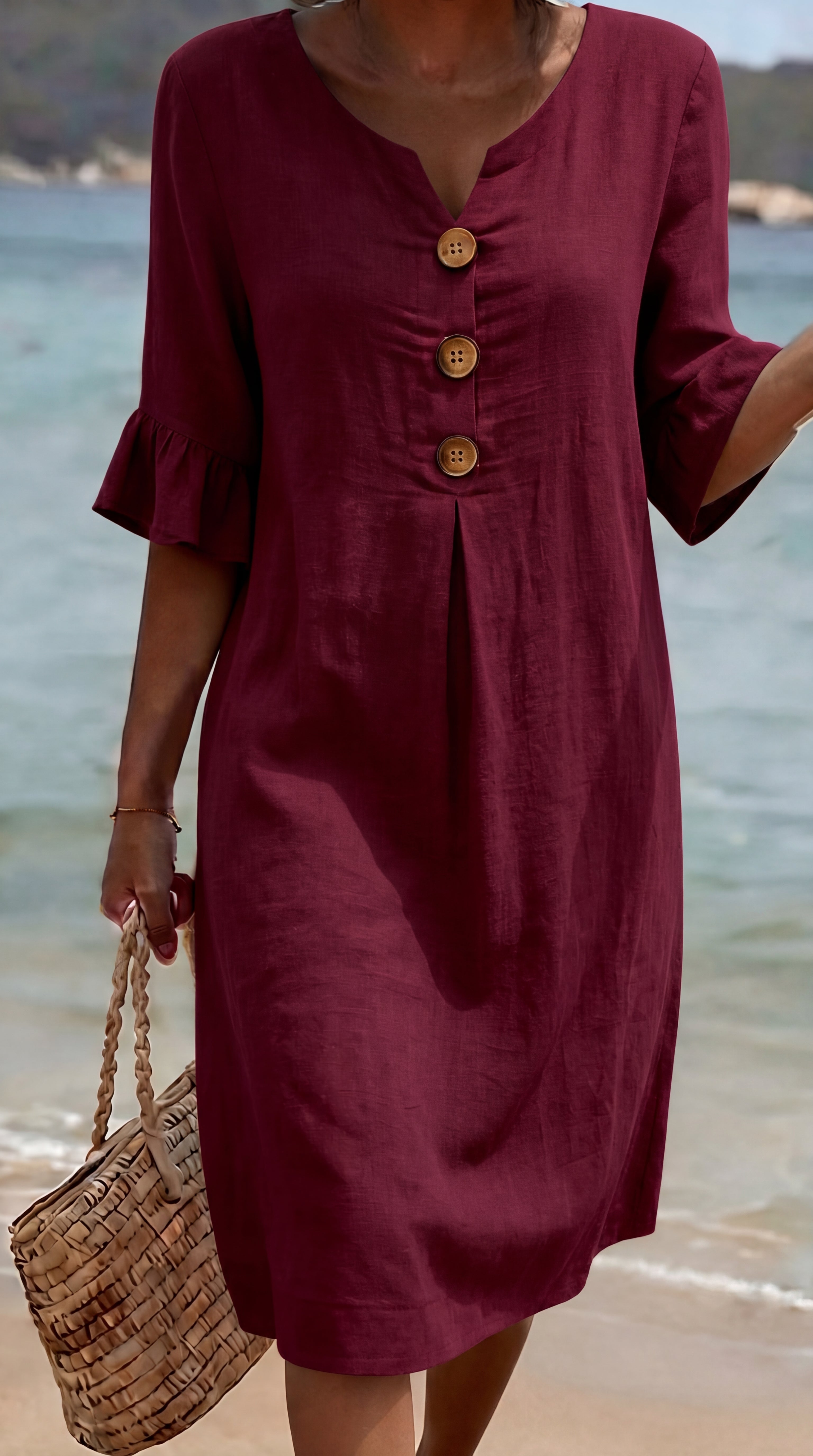 Vestido Riviera™ — Elegancia Relajada de Verano