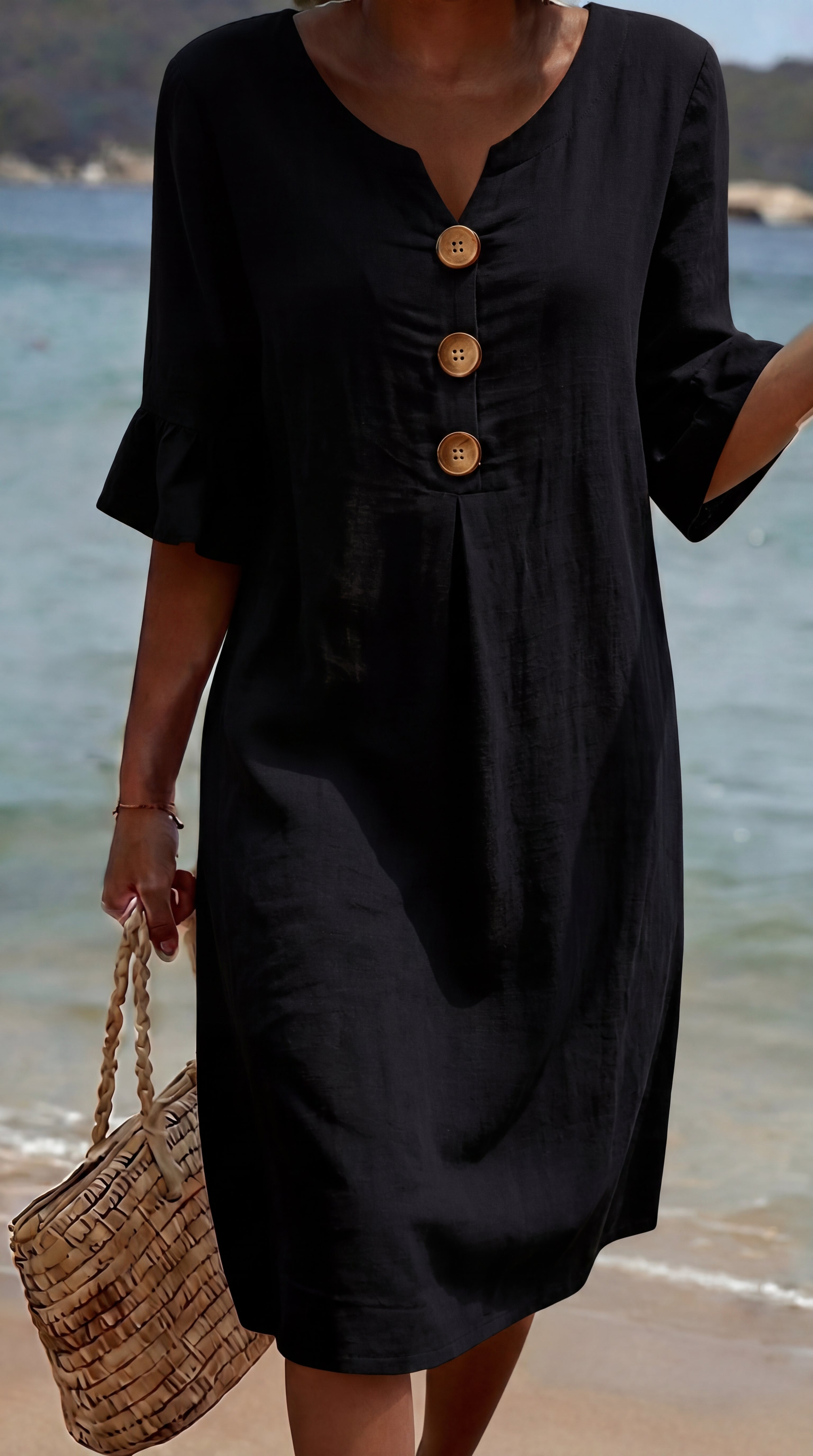 Vestido Riviera™ — Elegancia Relajada de Verano