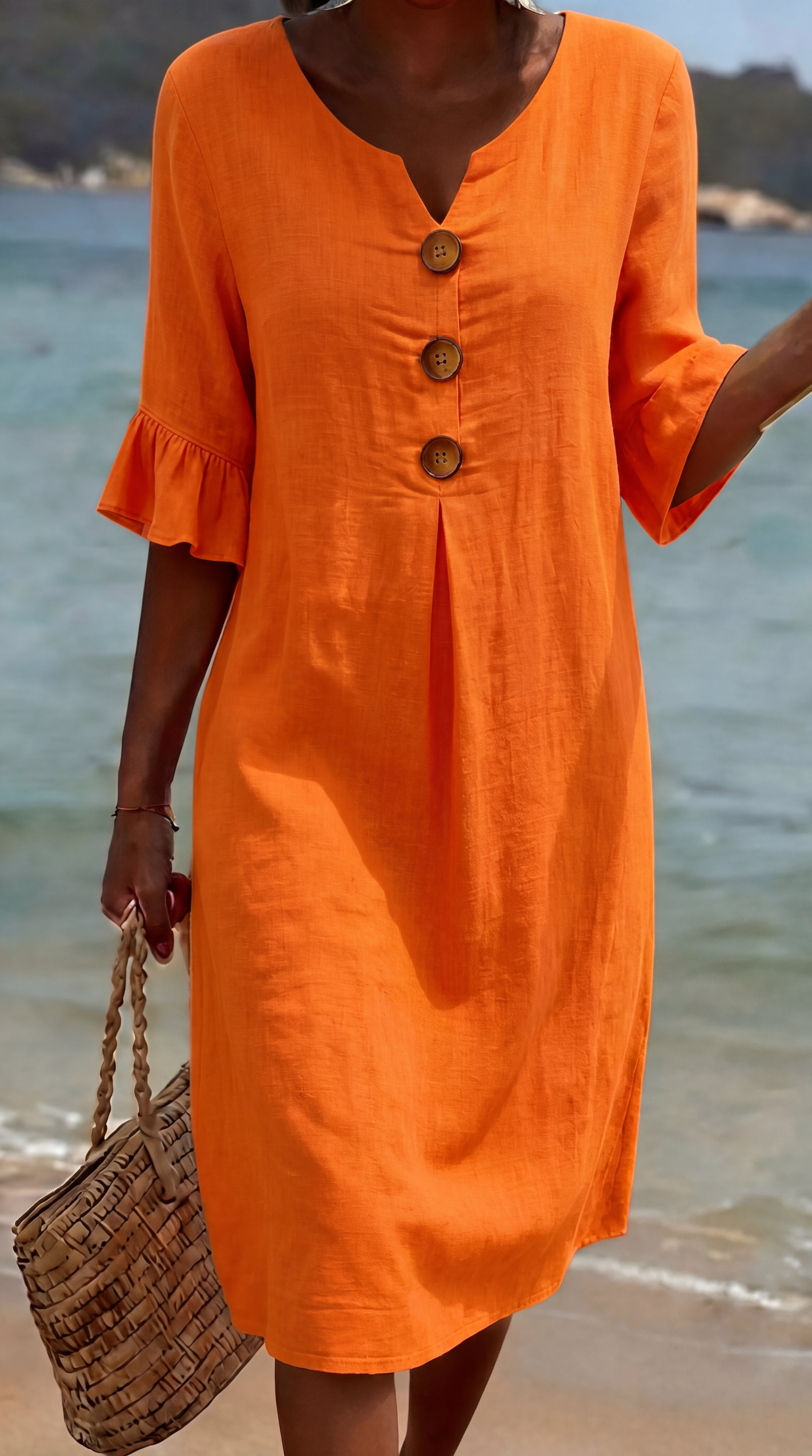 Vestido Riviera™ — Elegancia Relajada de Verano