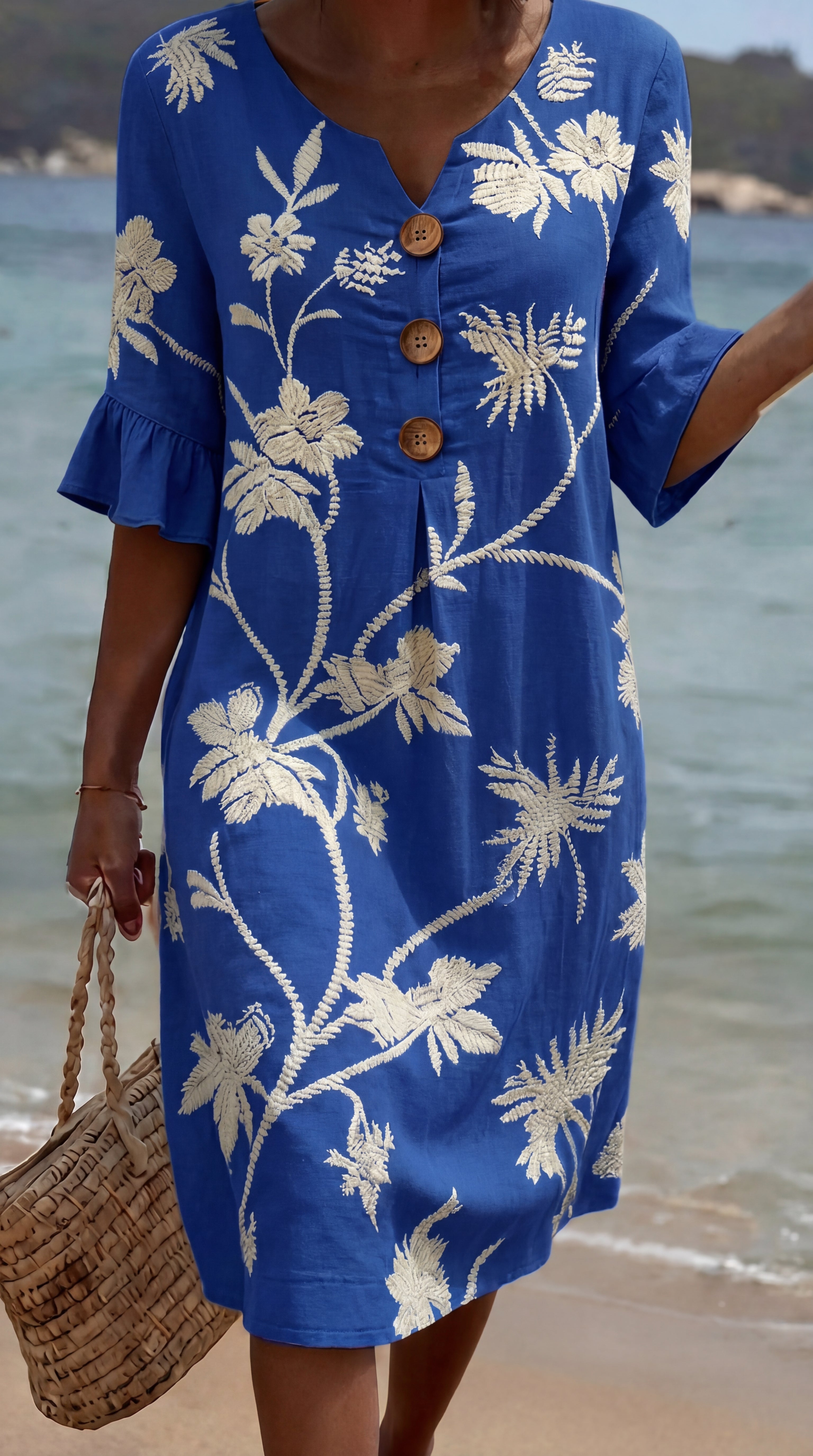 Vestido Riviera™ — Elegancia Relajada de Verano