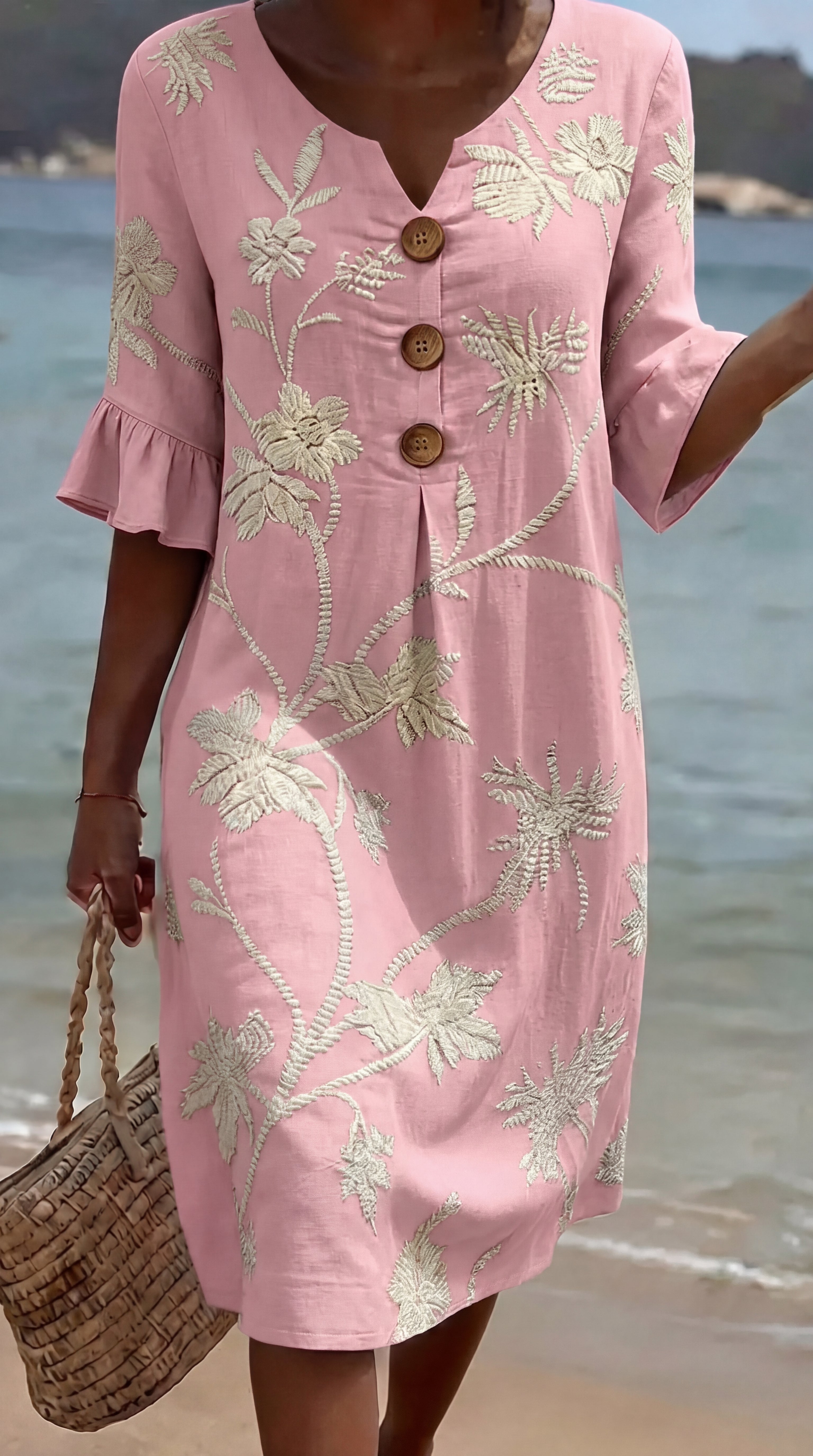 Vestido Riviera™ — Elegancia Relajada de Verano