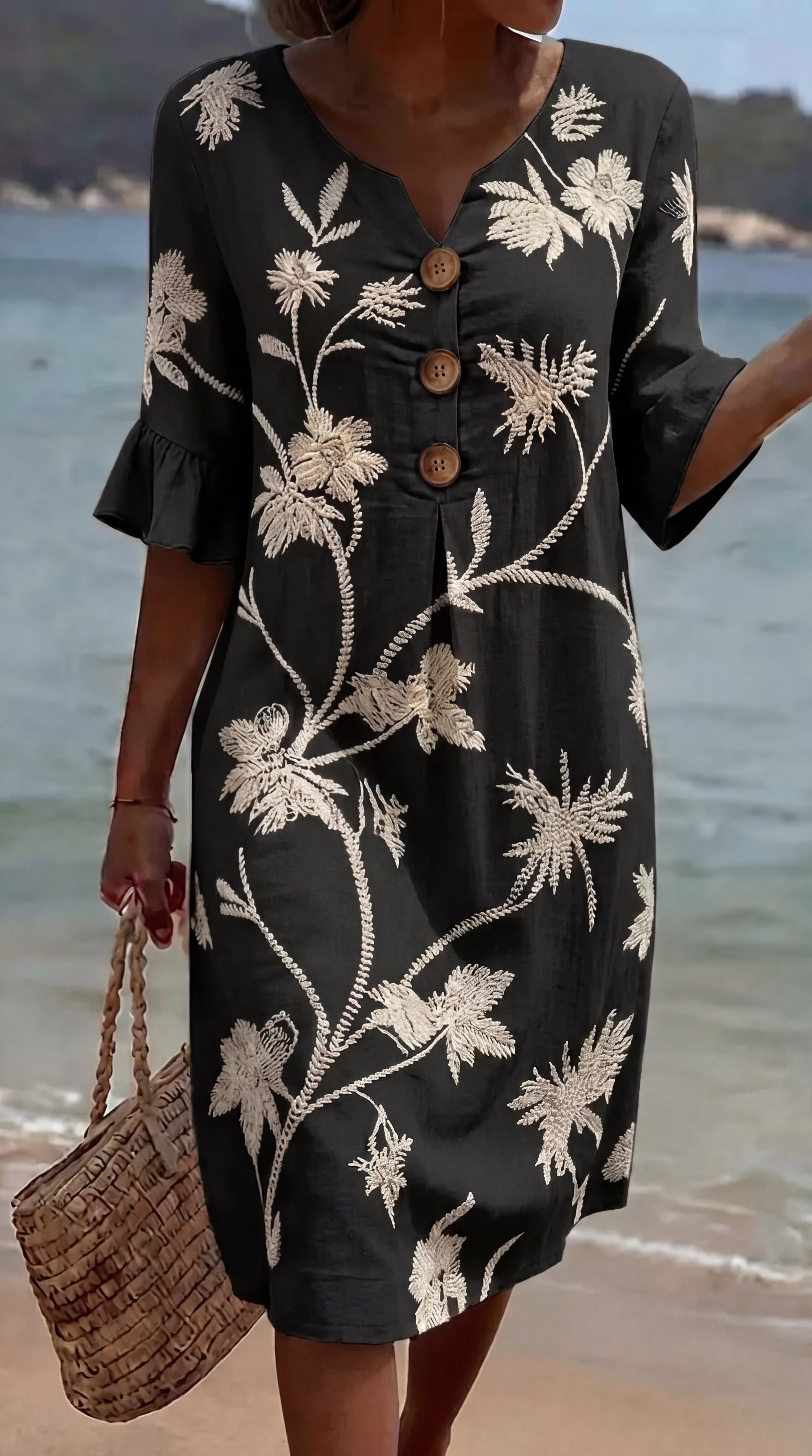 Vestido Riviera™ — Elegancia Relajada de Verano