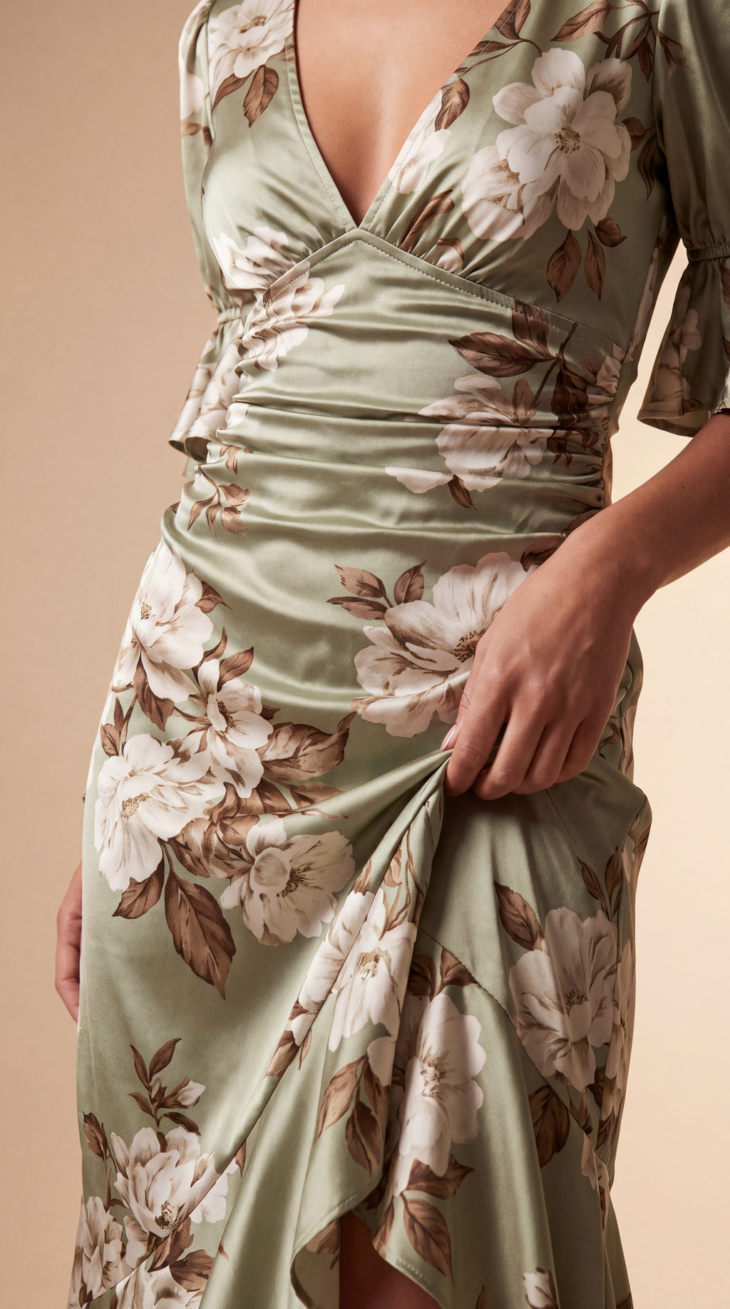 Vestido Amalfi | Satin Bloom