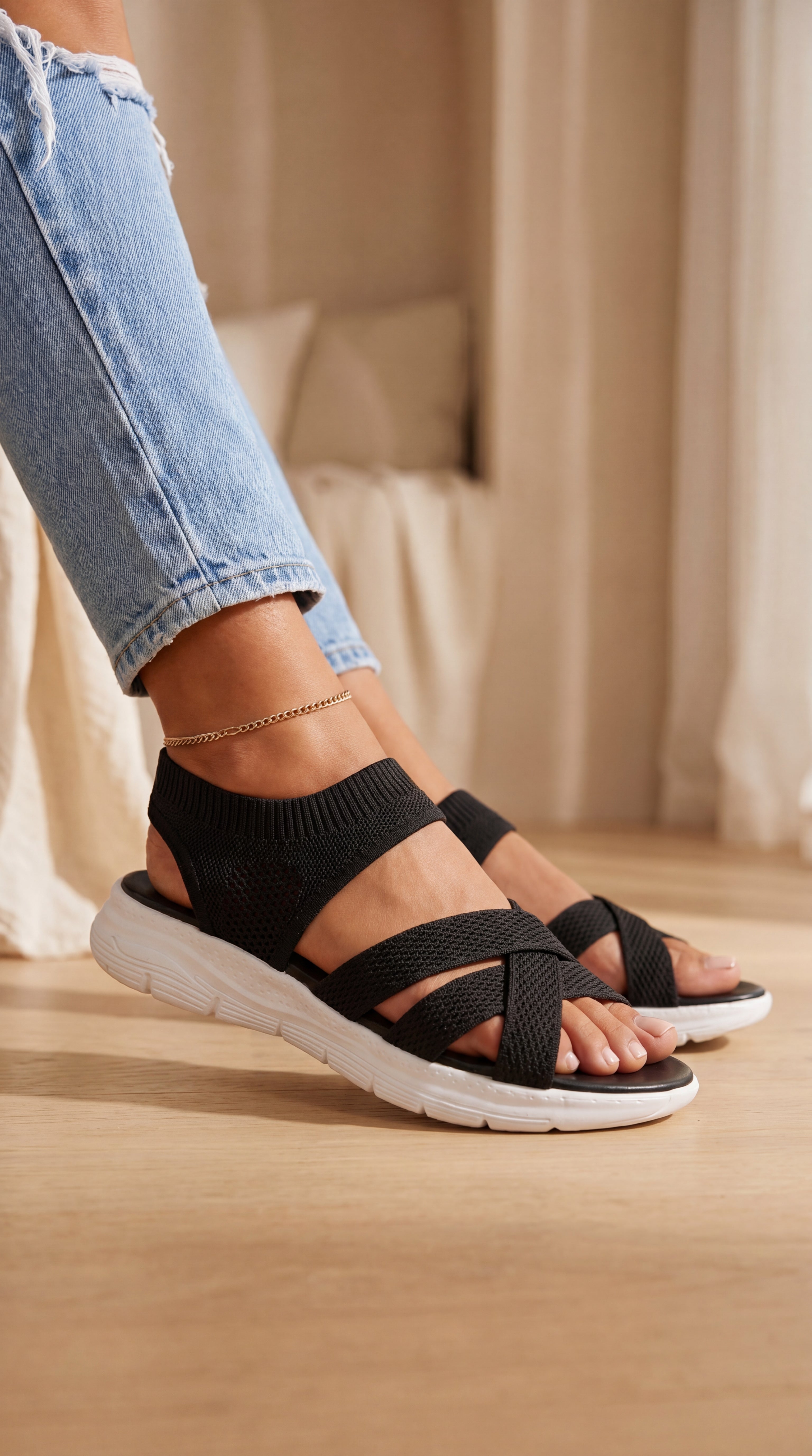Lucía™ | Sandalias Ultra Flex Knit