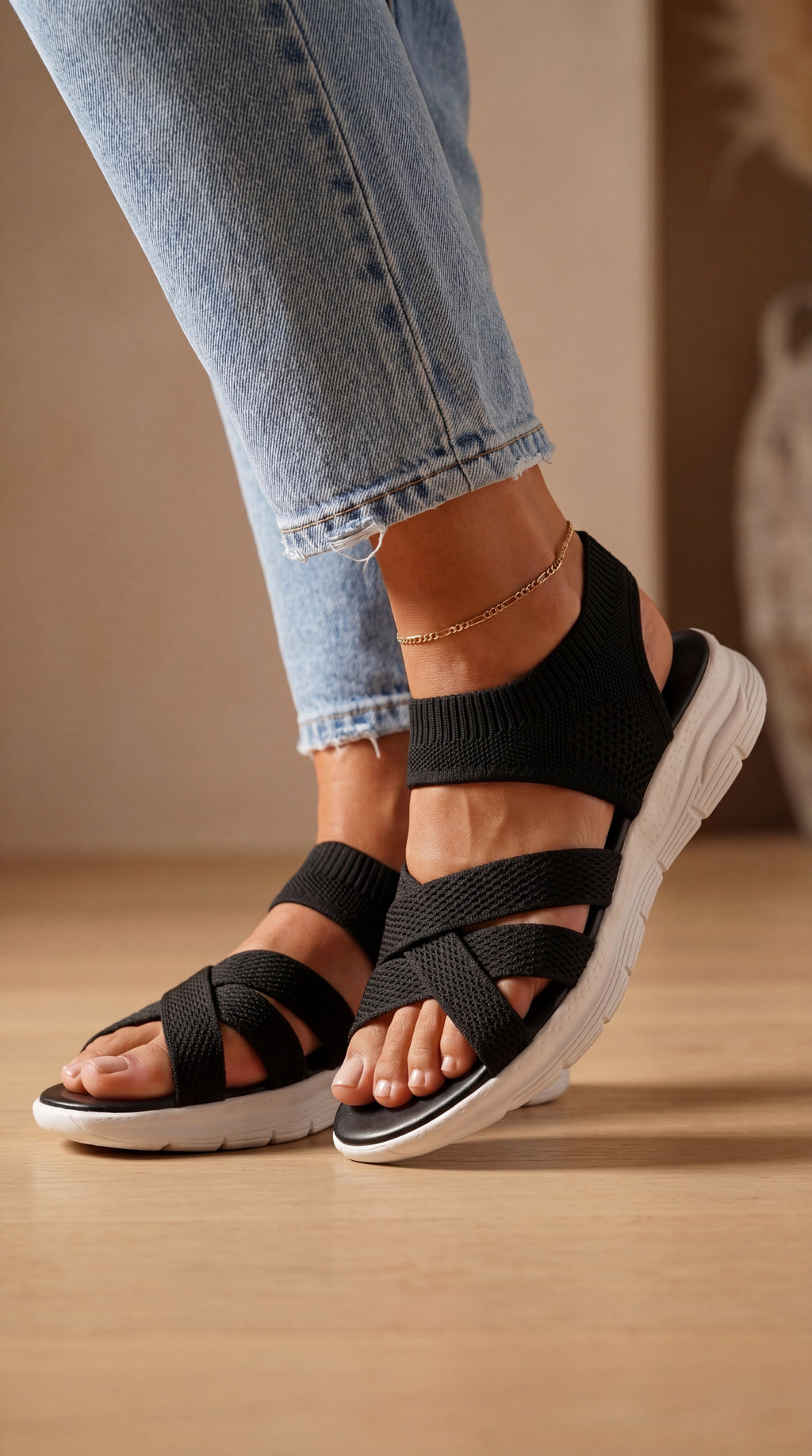 Lucía™ | Sandalias Ultra Flex Knit