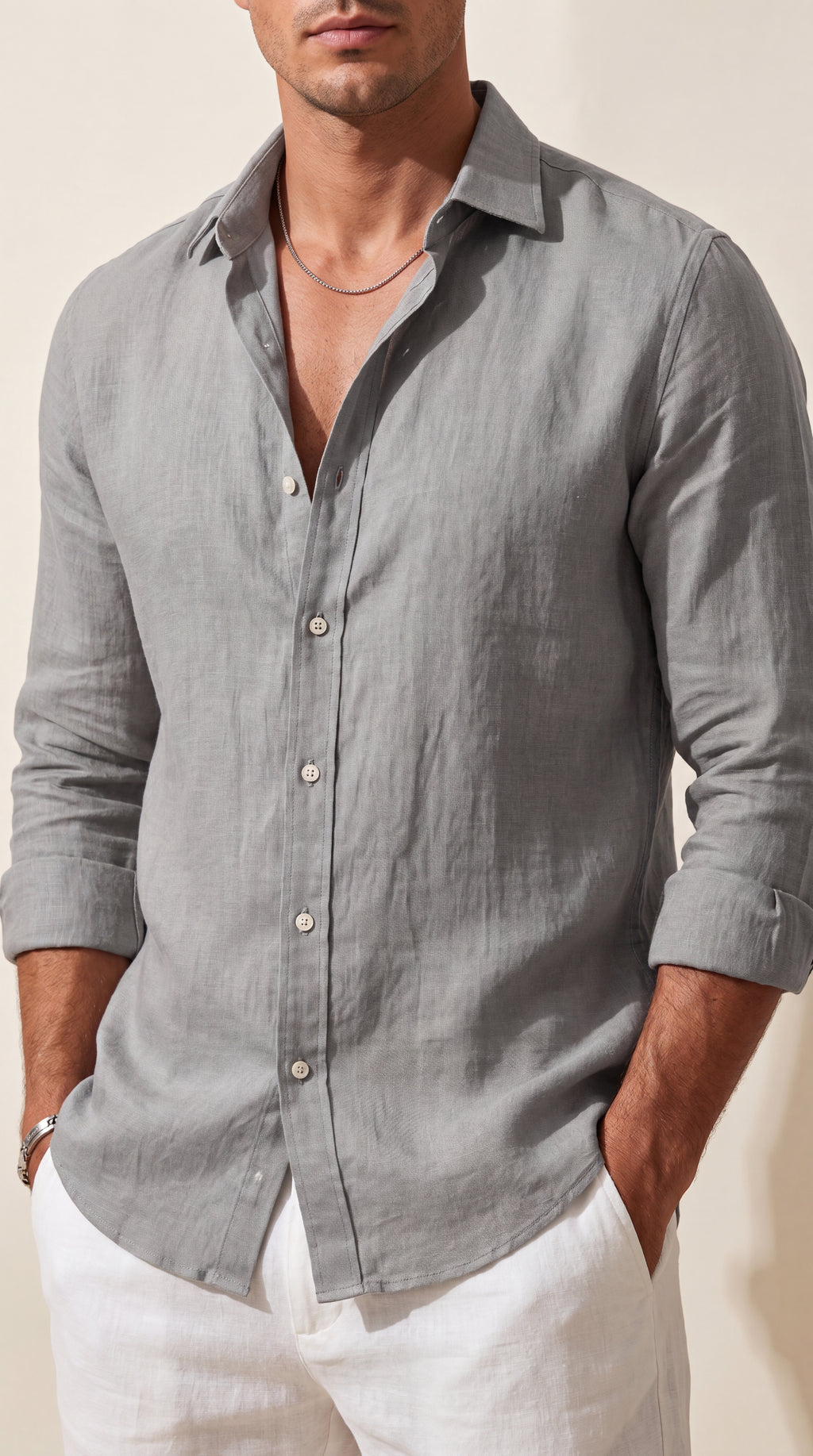 Christofer - Camisa de Lino Premium