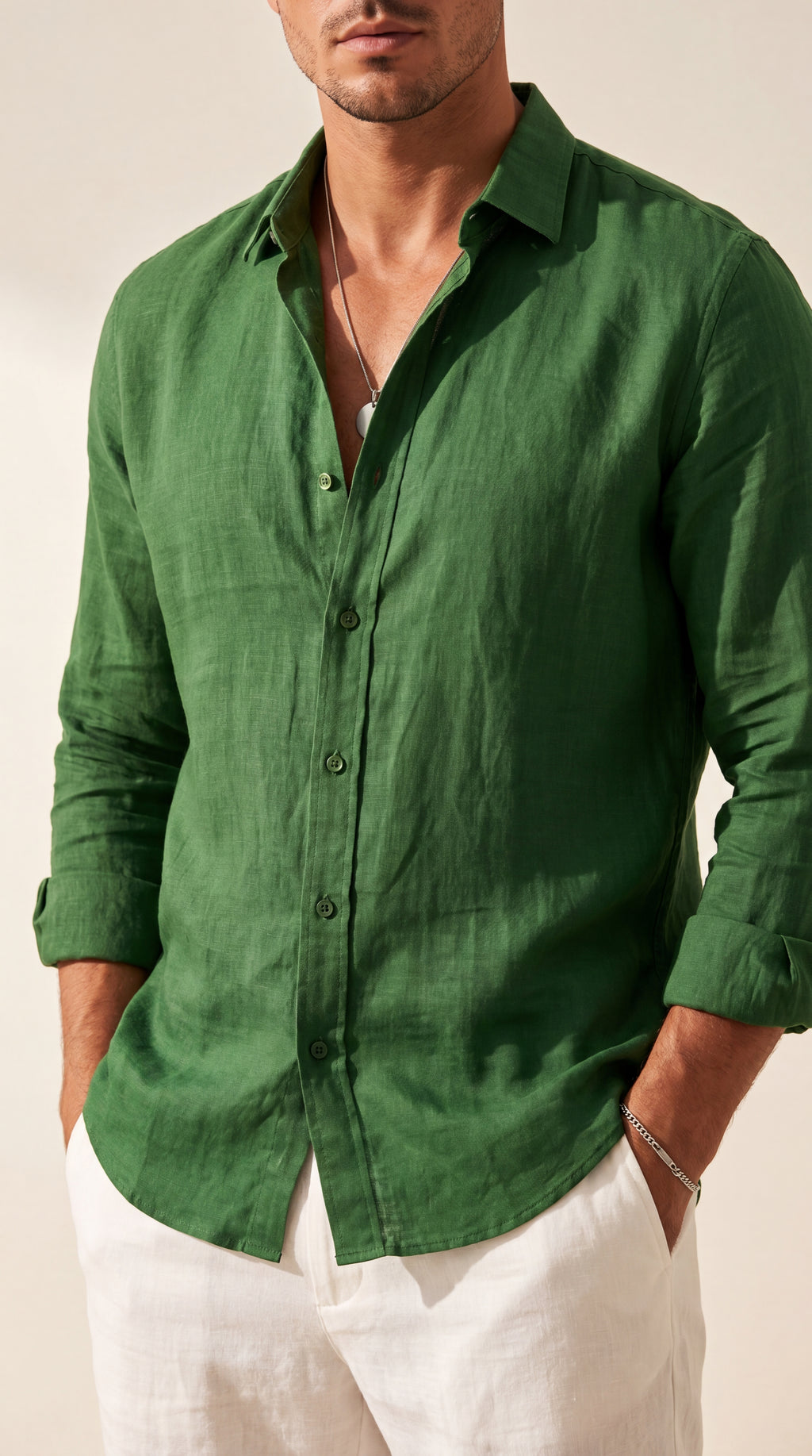 Christofer - Camisa de Lino Premium