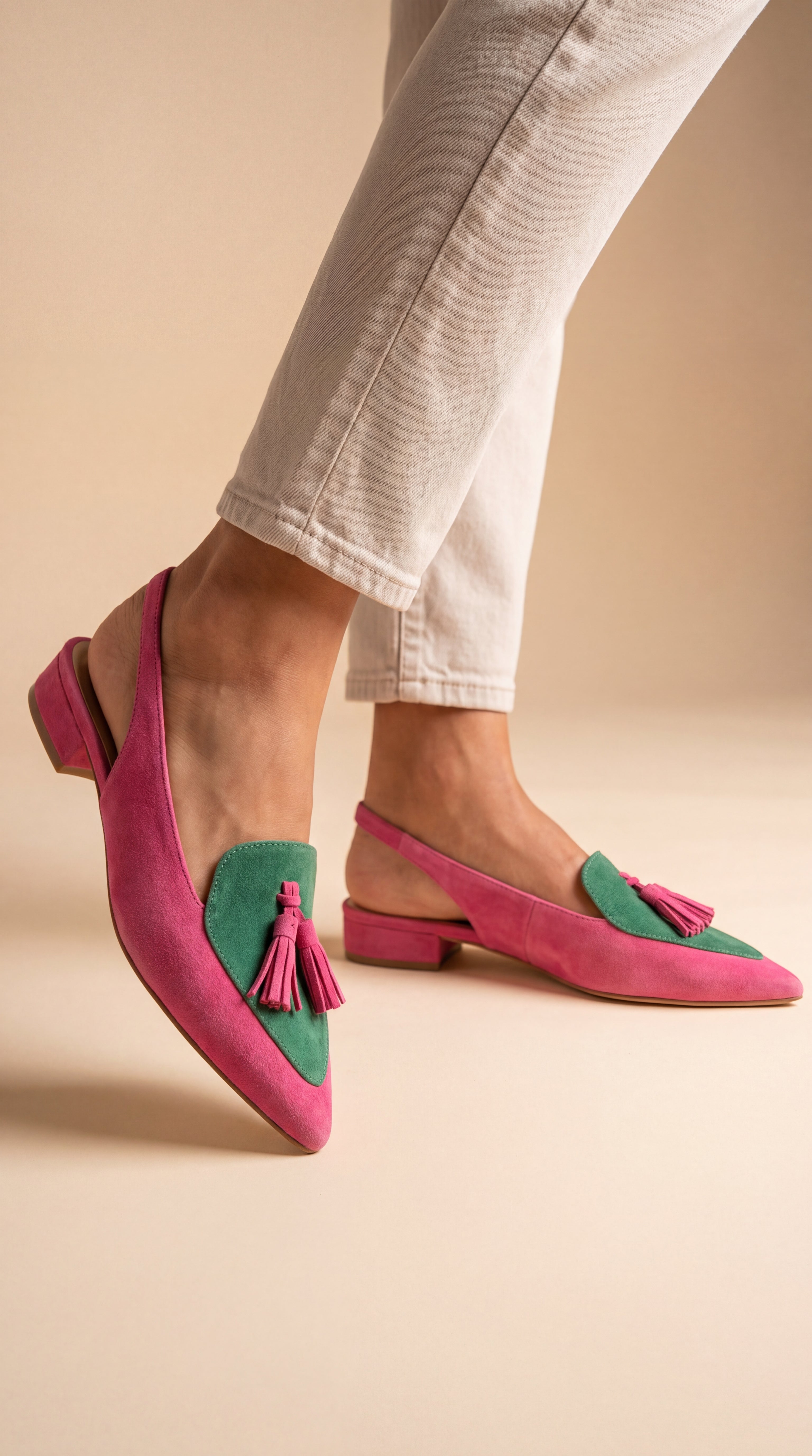 Mocasines Slingback Riviera™ | Elegancia Artesanal