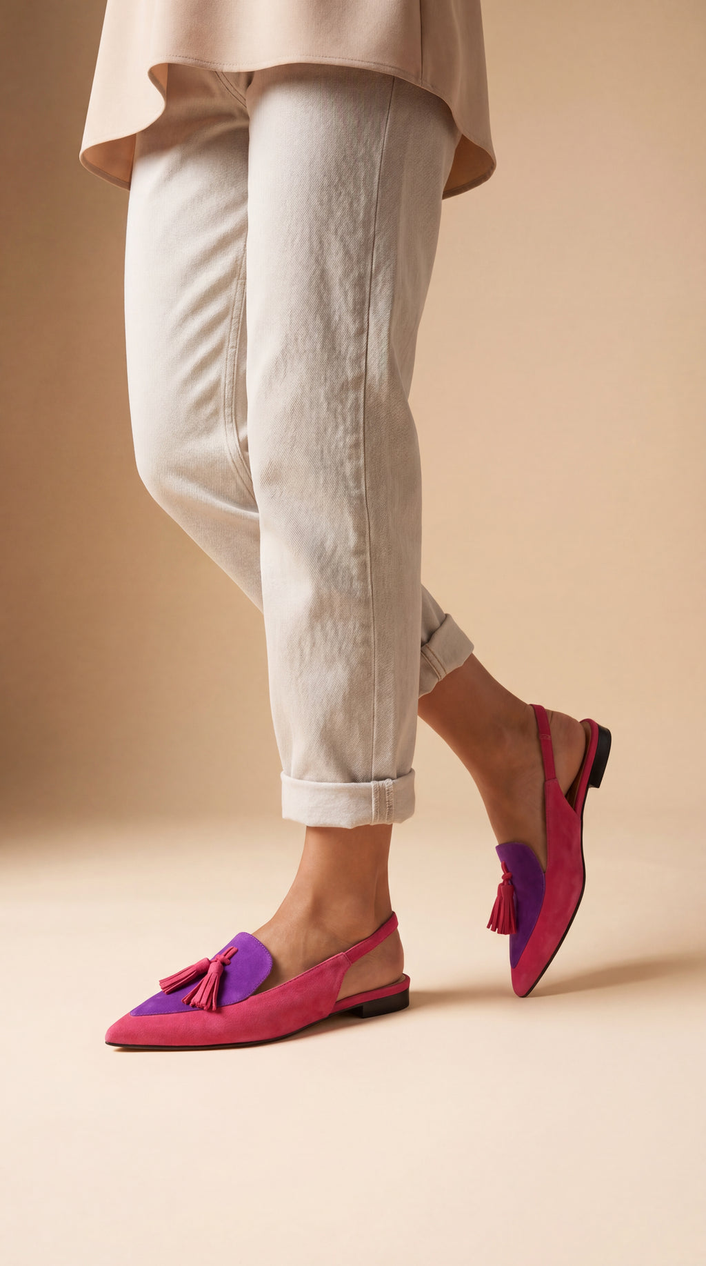 Mocasines Slingback Riviera™ | Elegancia Artesanal