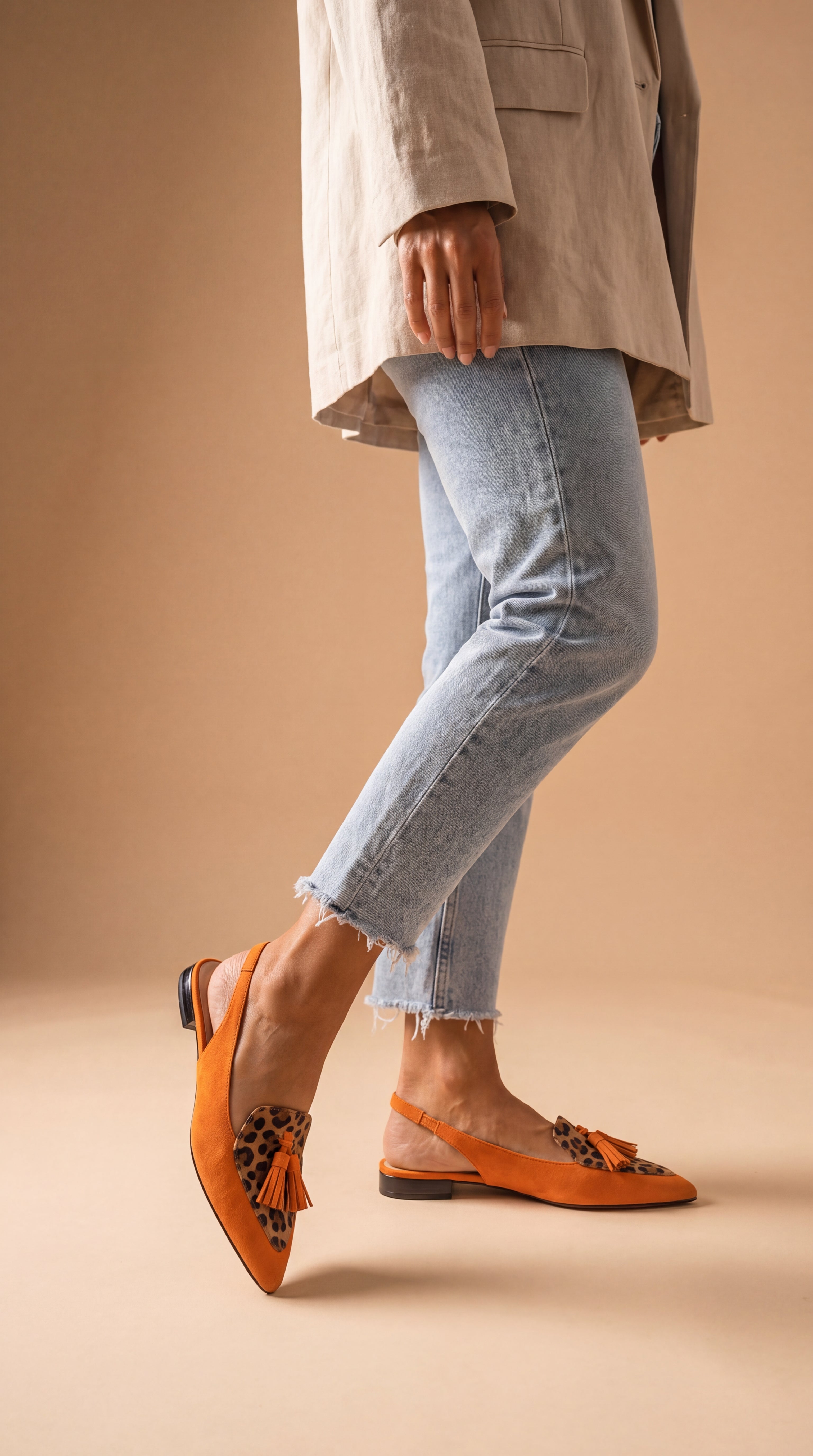 Mocasines Slingback Riviera™ | Elegancia Artesanal
