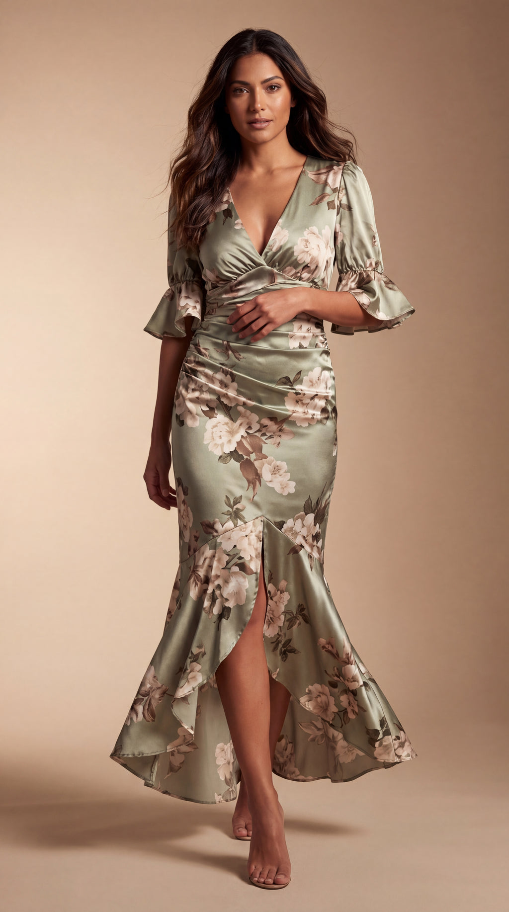 Vestido Amalfi | Satin Bloom