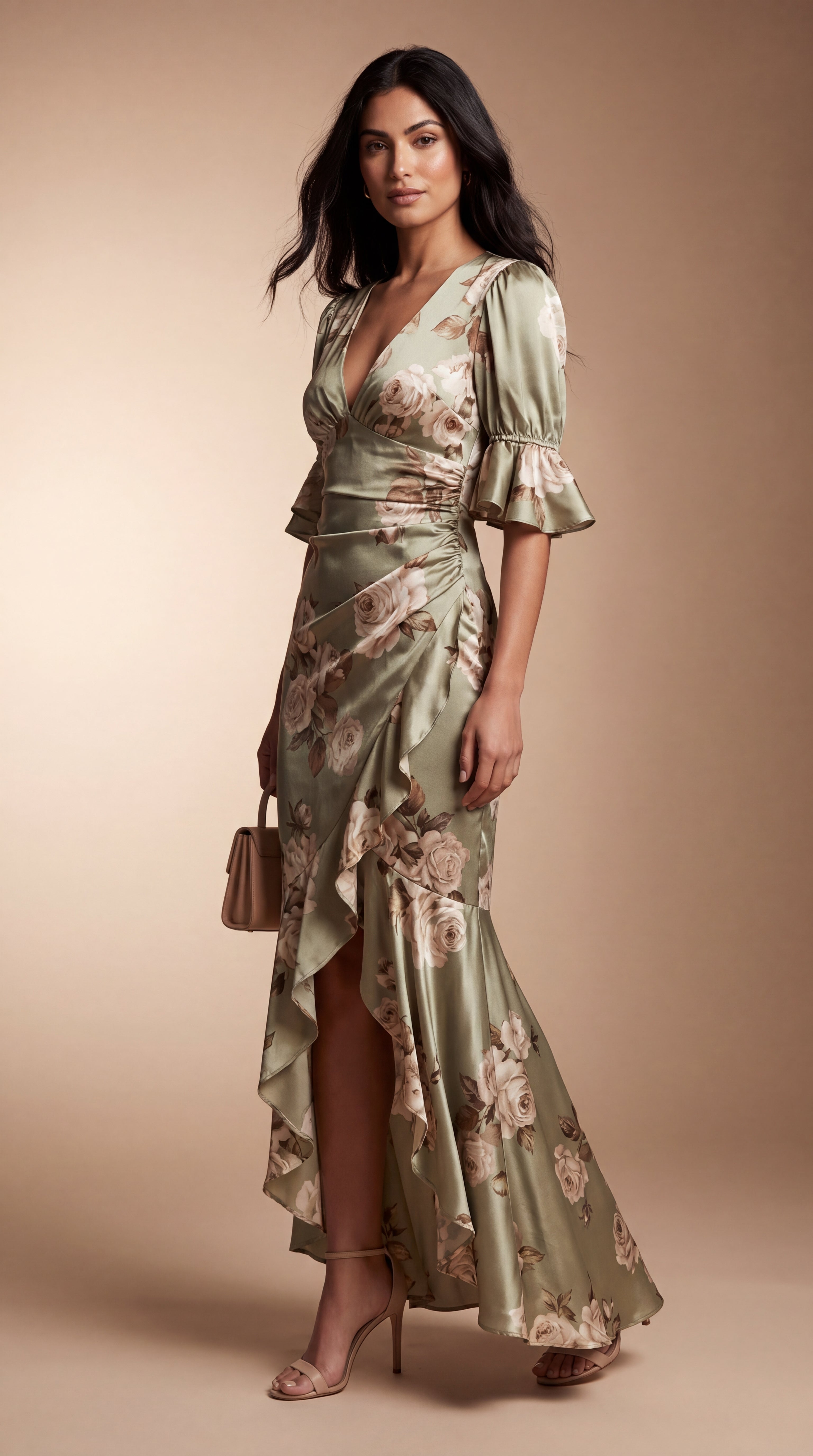 Vestido Amalfi | Satin Bloom