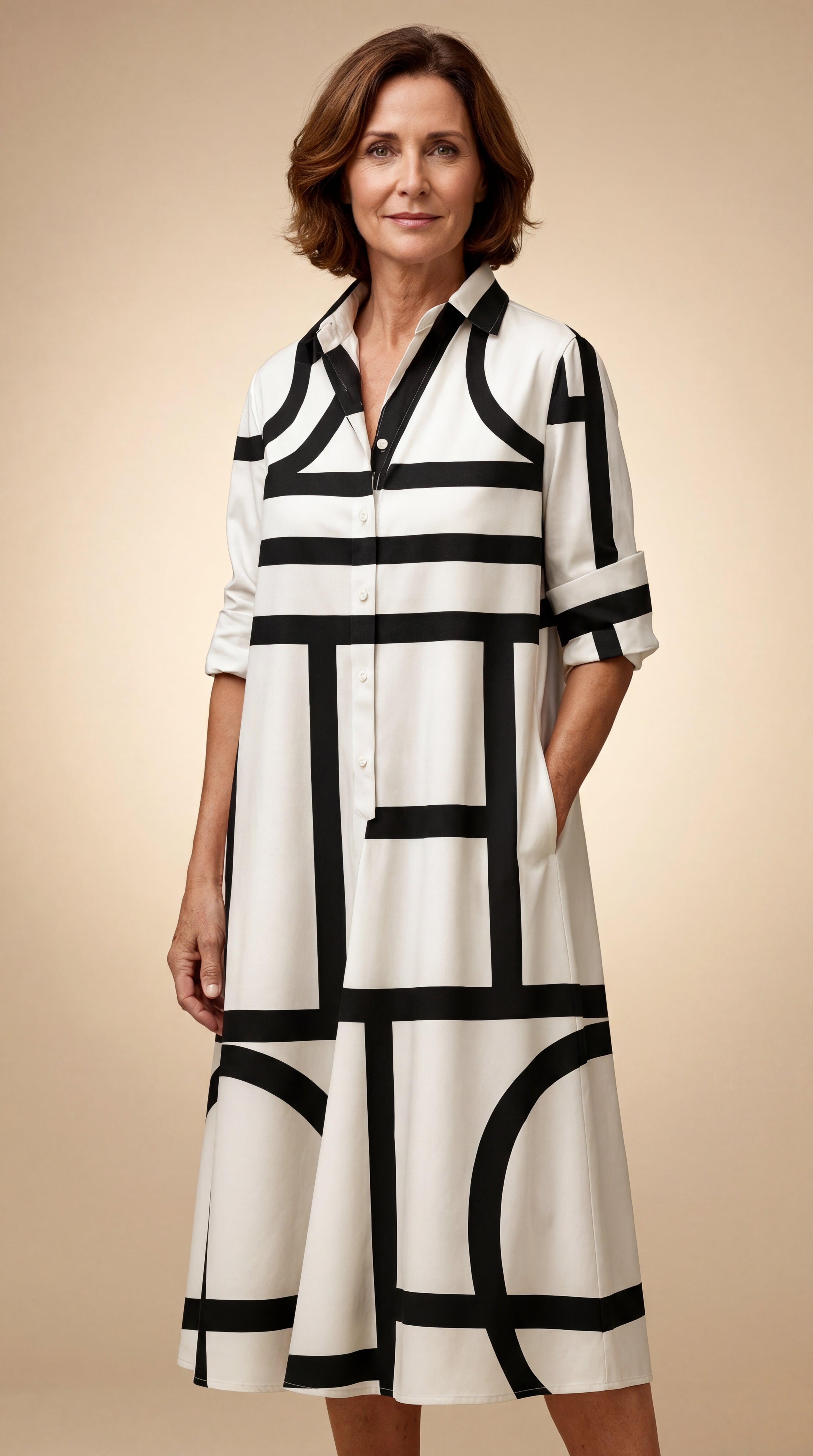 Ellie | Vestido midi cuidado y estiloso