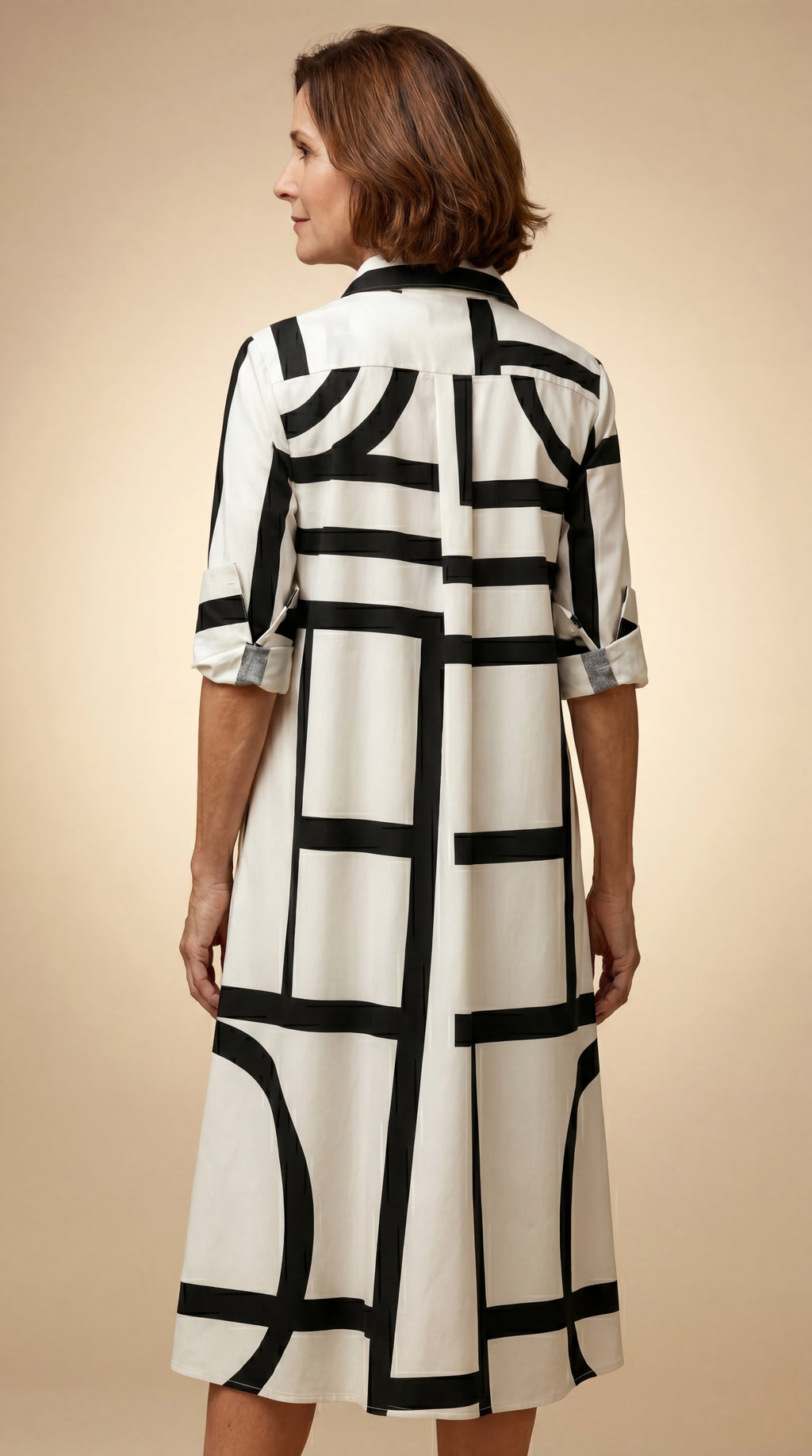 Ellie | Vestido midi cuidado y estiloso