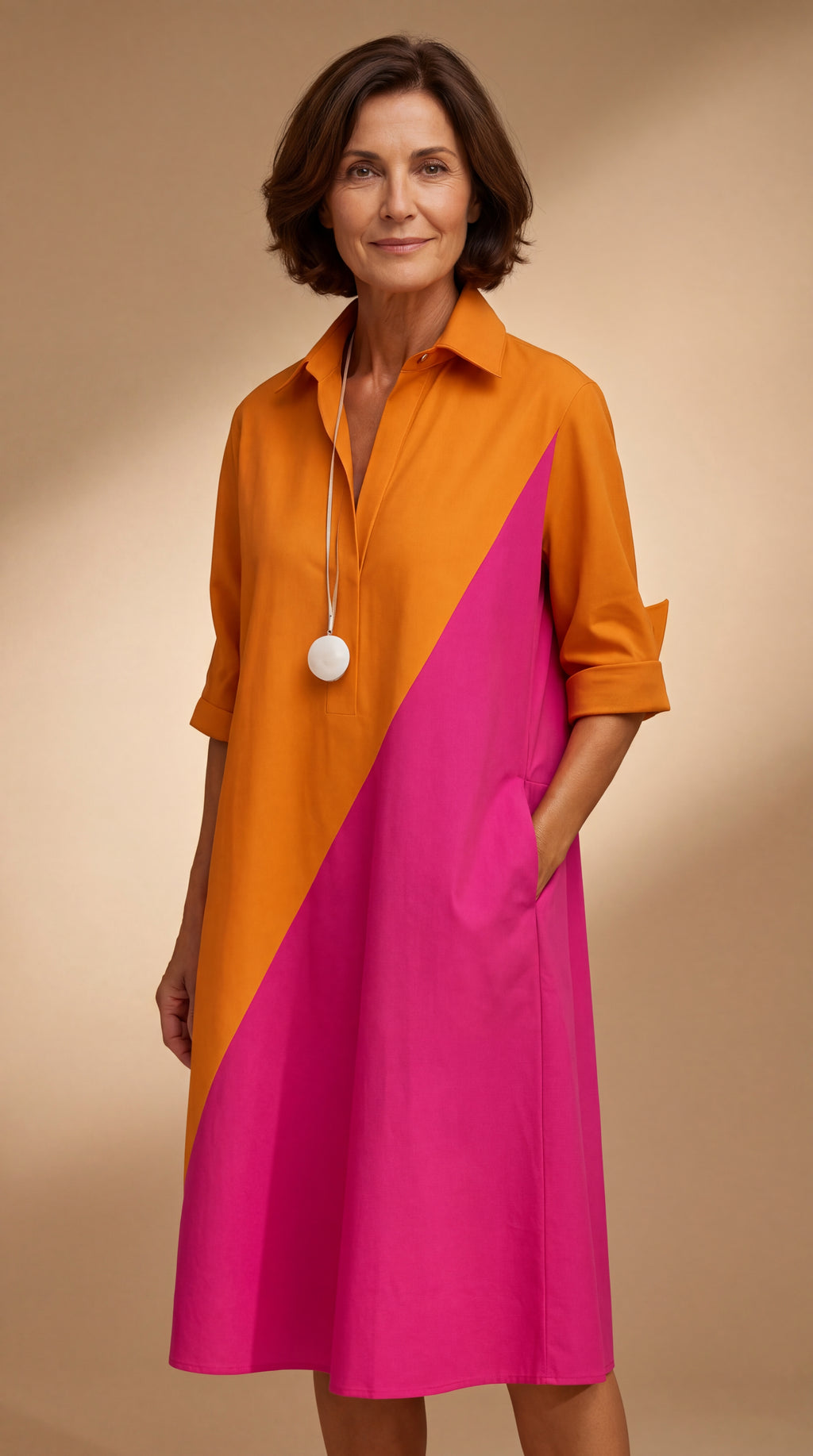 Kayla | Vestido midi cuidado y estiloso