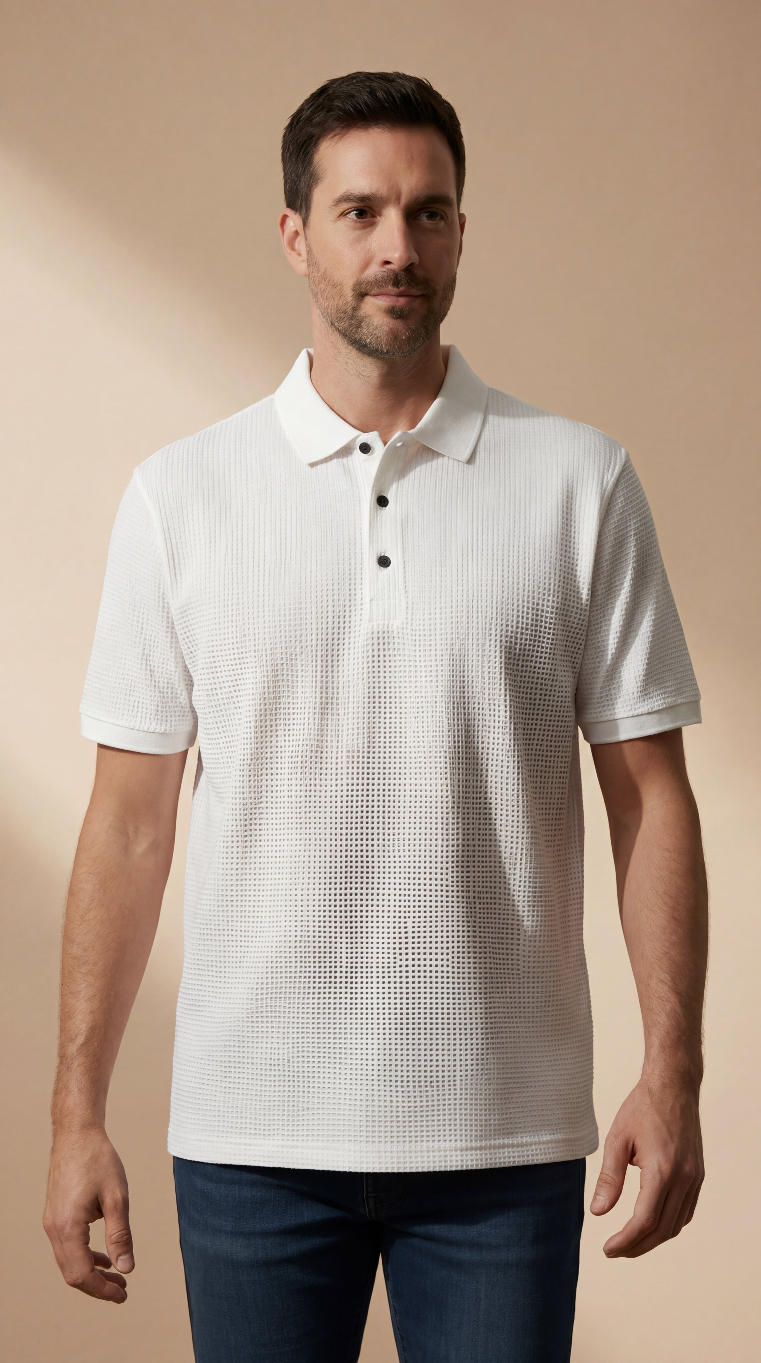 Polo ComfortFit™ Premium Ivory