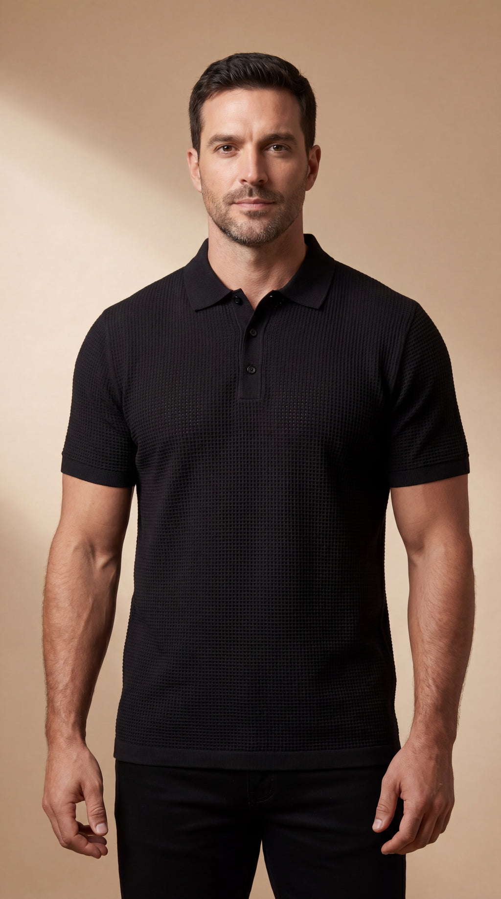 Polo ComfortFit™ Premium Noir