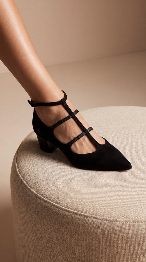Ari™ | Elegantes zapatos de tacón con tiras