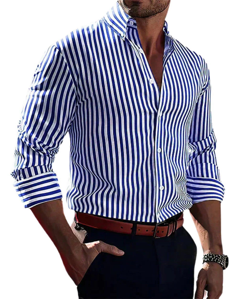 Camisa Firenze™ Rayas Marineras