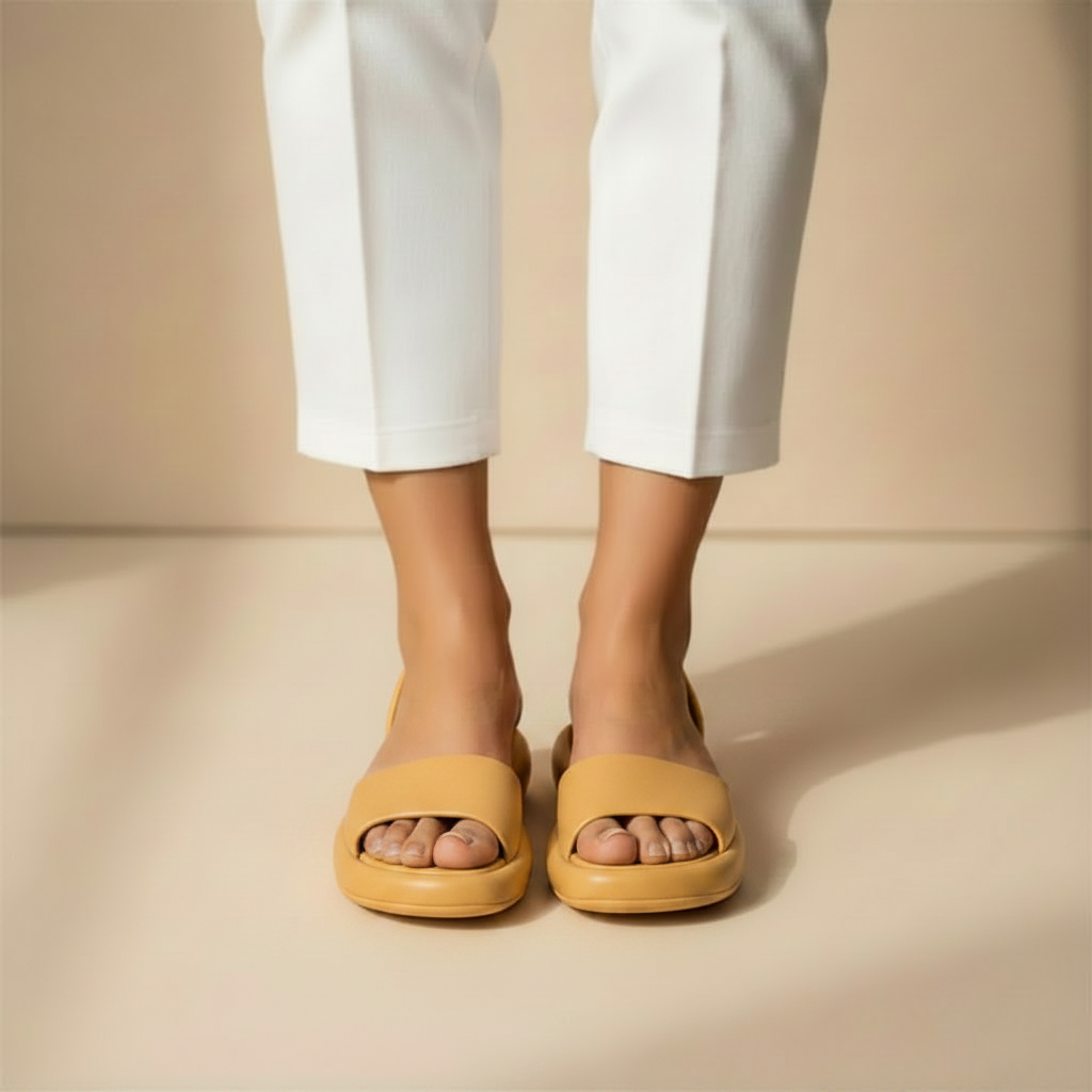 LUMINA™ SoftStep Sandal Premium Amarillo Mostaza
