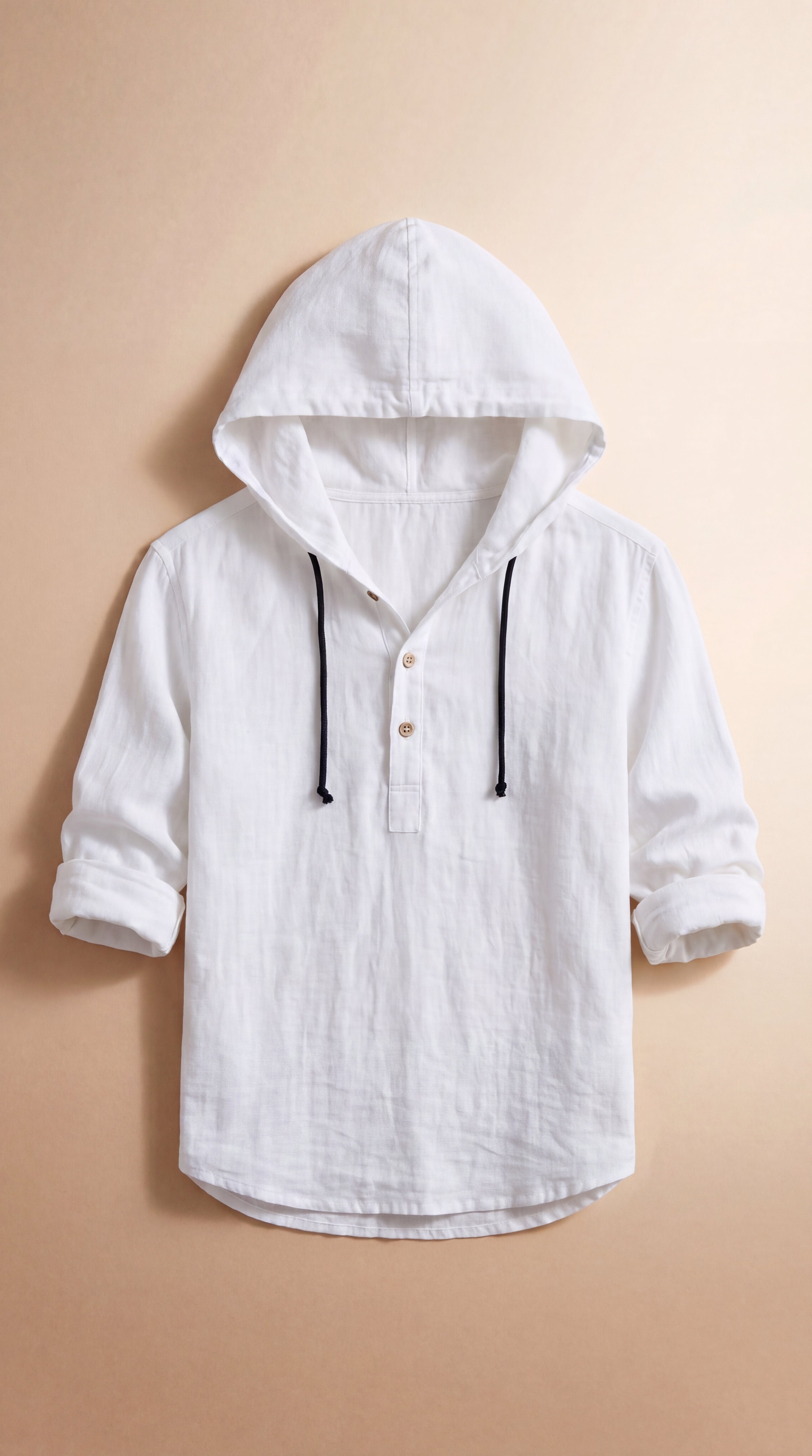 Luca | Sudadera de Lino Premium con Capucha