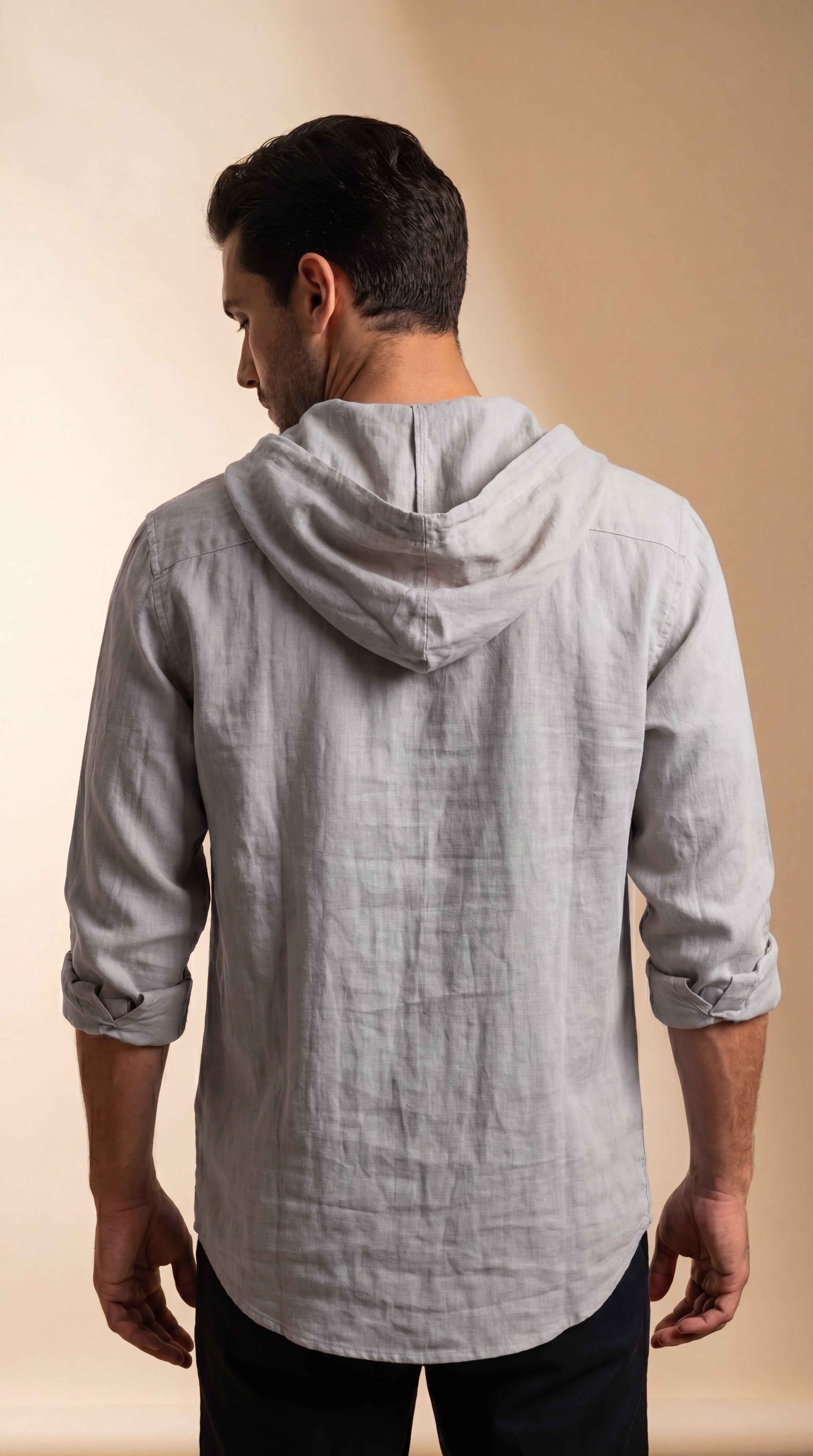 Luca | Sudadera de Lino Premium con Capucha