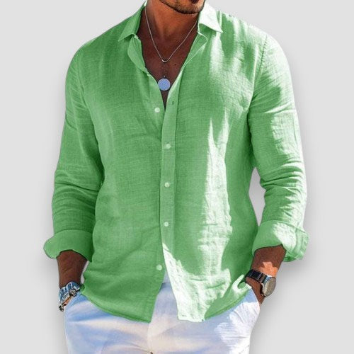 Christofer - Camisa de Lino Premium