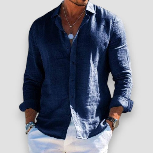 Christofer - Camisa de Lino Premium