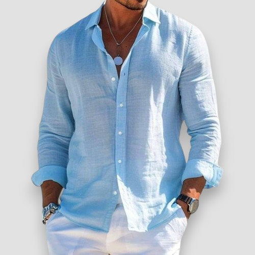 Christofer - Camisa de Lino Premium