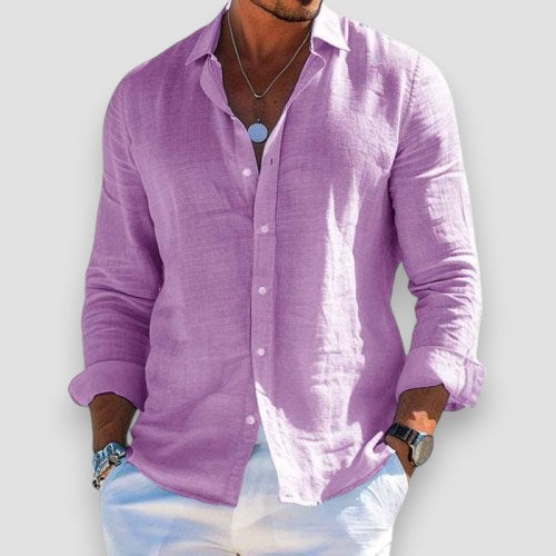 Christofer - Camisa de Lino Premium