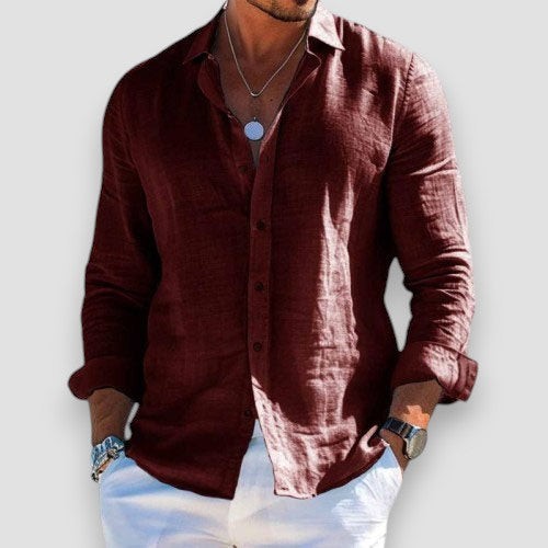Christofer - Camisa de Lino Premium