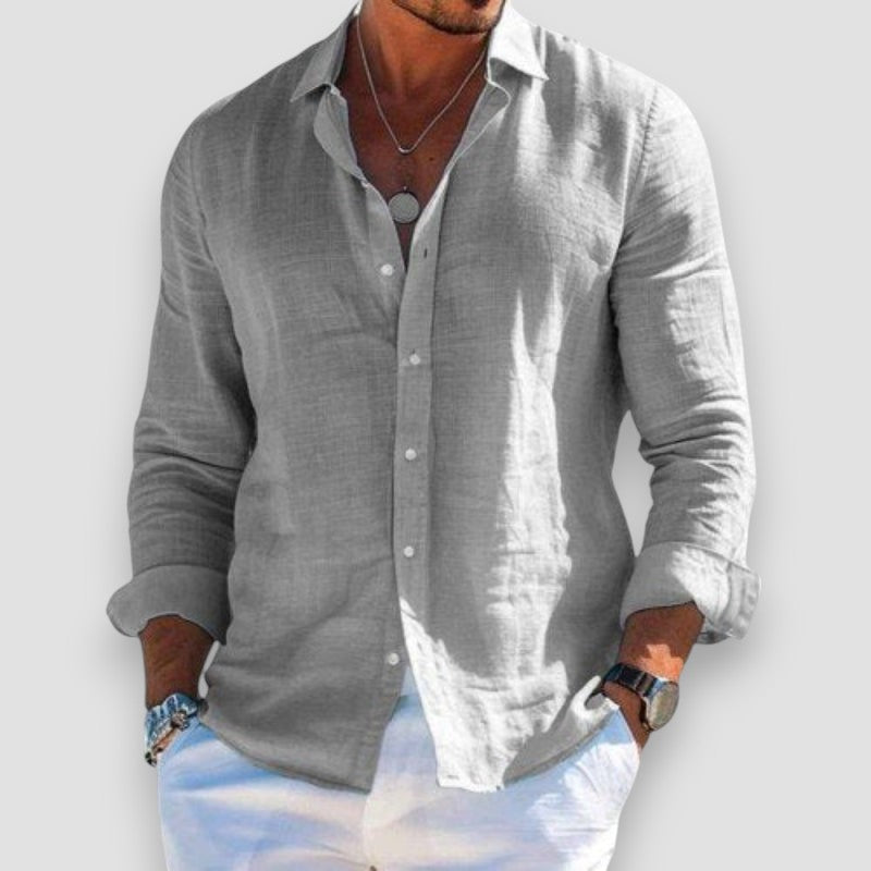Christofer - Camisa de Lino Premium