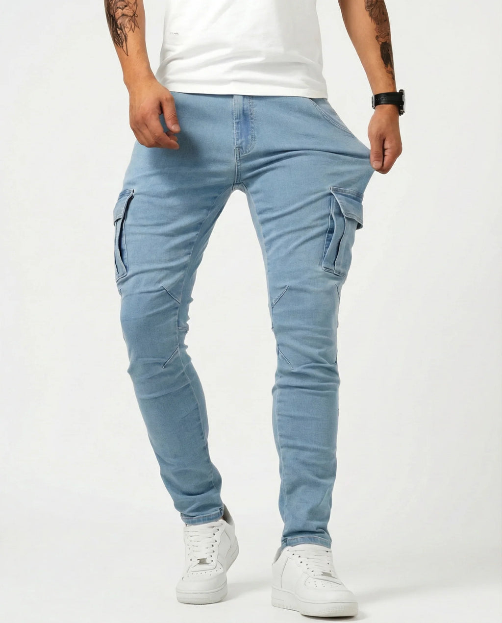 Pantalón Cargo Marino™ Elástico