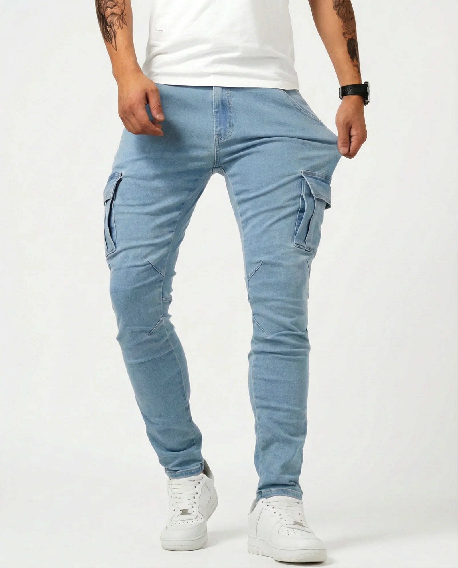 Pantalón Cargo Marino™ Elástico
