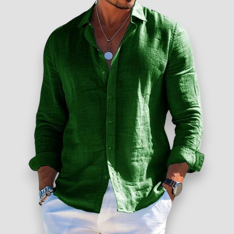 Christofer - Camisa de Lino Premium