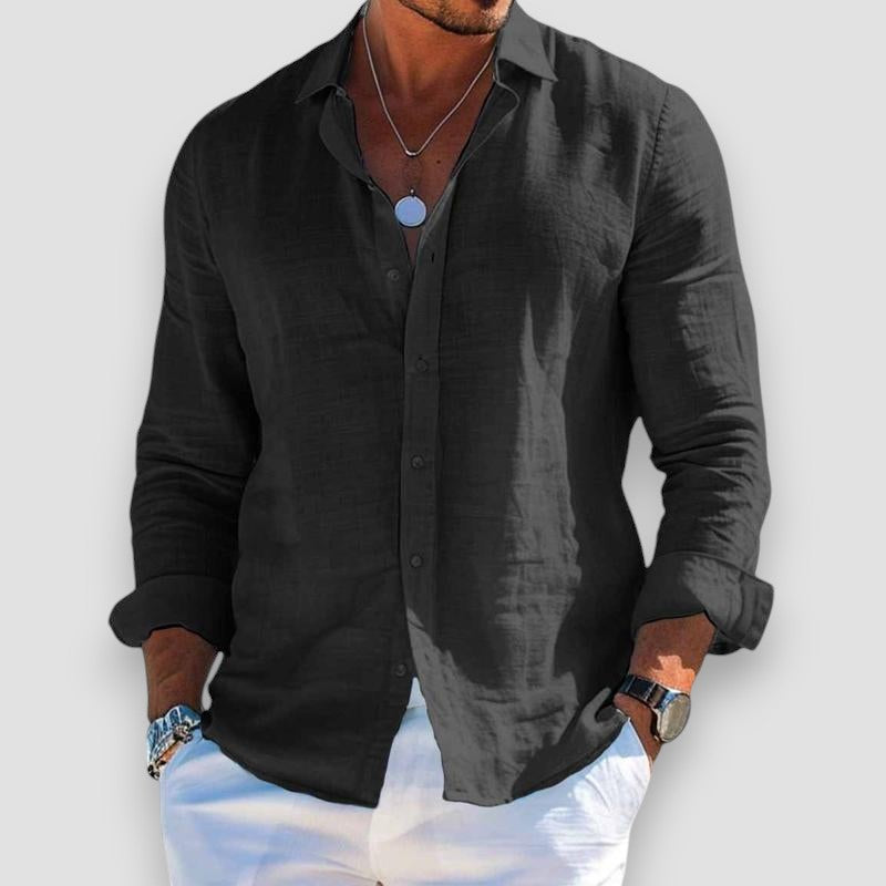 Christofer - Camisa de Lino Premium