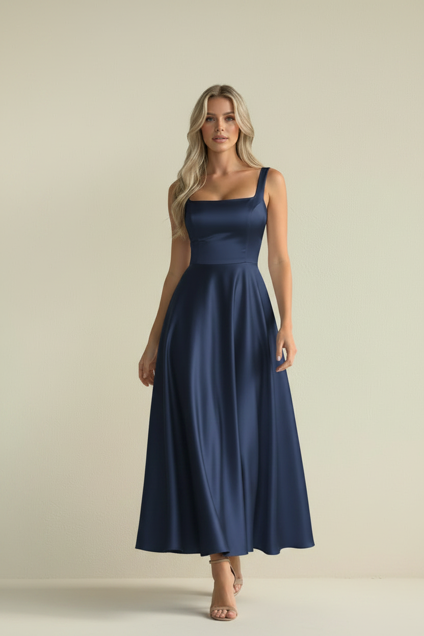 Vera – Vestido Midi Elegante Lumé Flow