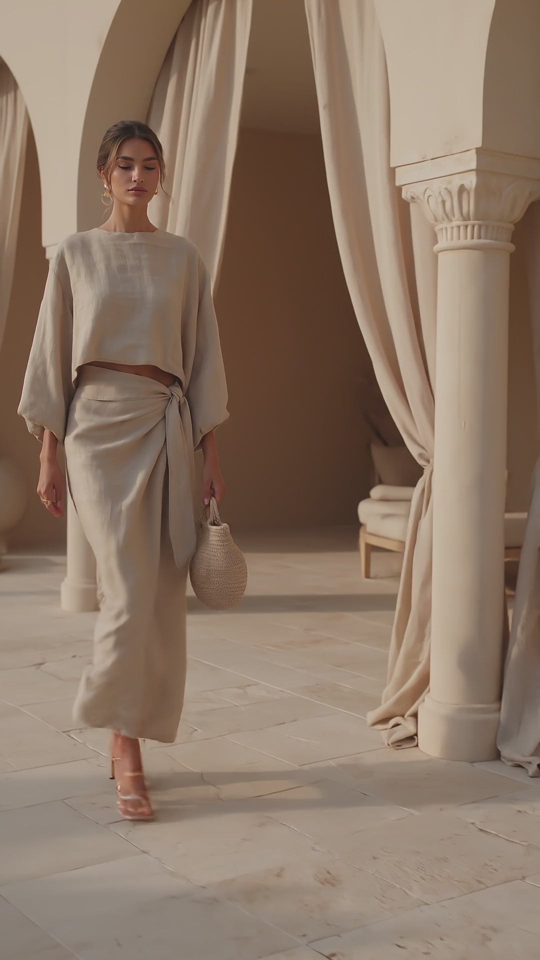 Vestido Sahara